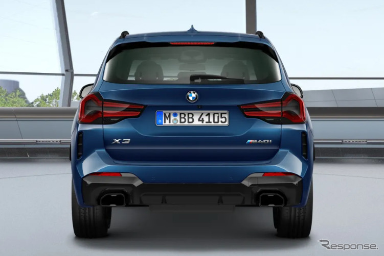 BMW X3 改良新型の「M40i」《photo by BMW》