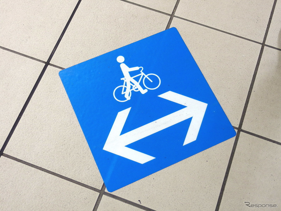 西武多摩川線サイクルトレイン(武蔵堺駅デモ)《写真撮影 高木啓》