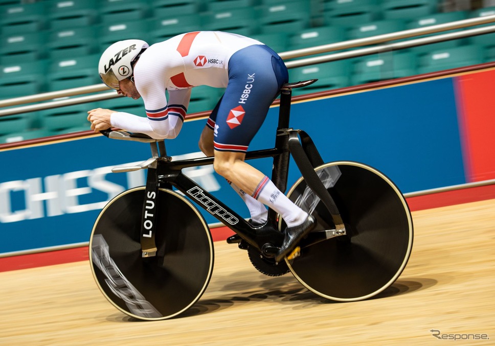 ロータスカーズが「東京2020オリンピック」に参加する英国代表チームのために共同開発したトラックレース用自転車《photo by Lotus Cars》