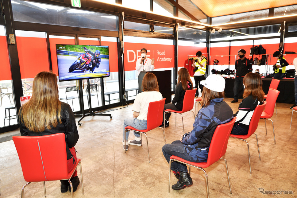 ドゥカティが日本で初めて開催した「Ducati Riding Experience Road Academy」《写真撮影 雪岡直樹》