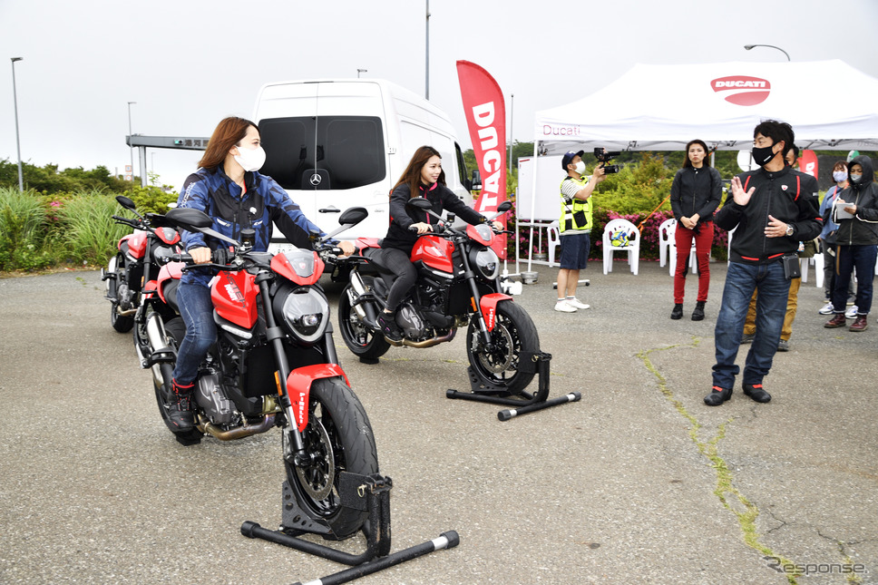 ドゥカティが日本で初めて開催した「Ducati Riding Experience Road Academy」《写真撮影 雪岡直樹》