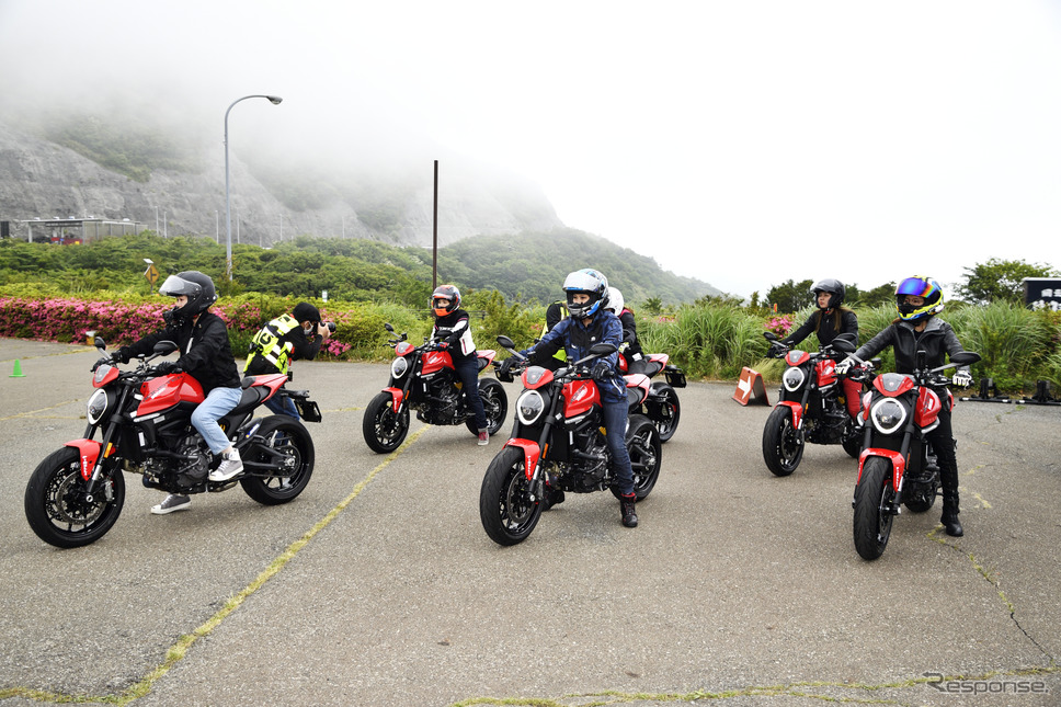 ドゥカティが日本で初めて開催した「Ducati Riding Experience Road Academy」《写真撮影 雪岡直樹》
