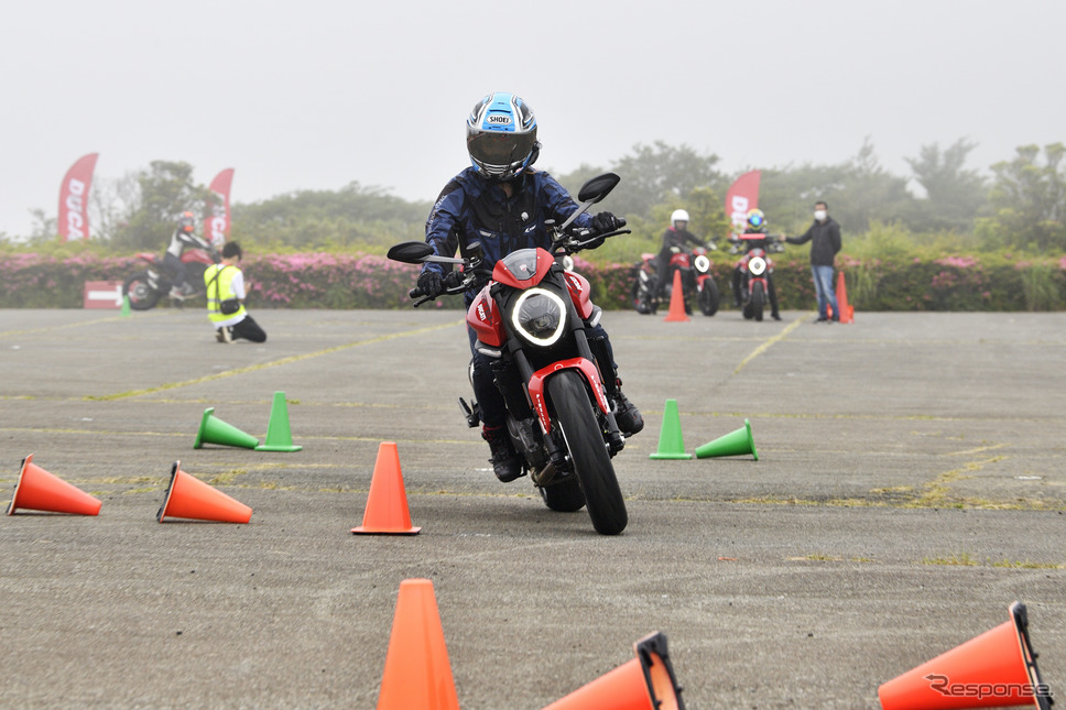 ドゥカティが日本で初めて開催した「Ducati Riding Experience Road Academy」《写真撮影 雪岡直樹》