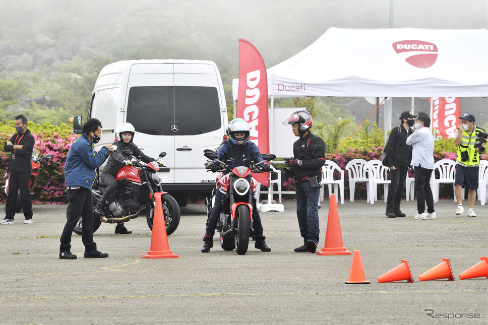 ドゥカティが日本で初めて開催した「Ducati Riding Experience Road Academy」《写真撮影 雪岡直樹》