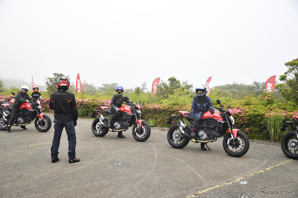 ドゥカティが日本で初めて開催した「Ducati Riding Experience Road Academy」《写真撮影 雪岡直樹》