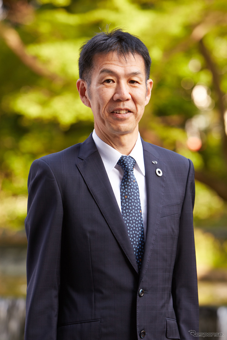 日野自動車の小木曽聡社長《写真提供 日野自動車》