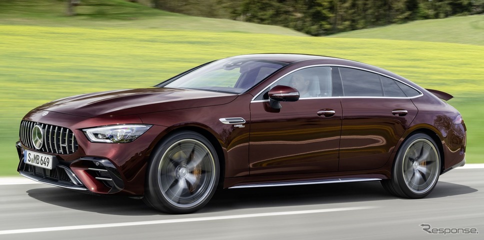 メルセデスAMG GT 4ドアクーペの「エディション2021」《photo by Mercedes-Benz》