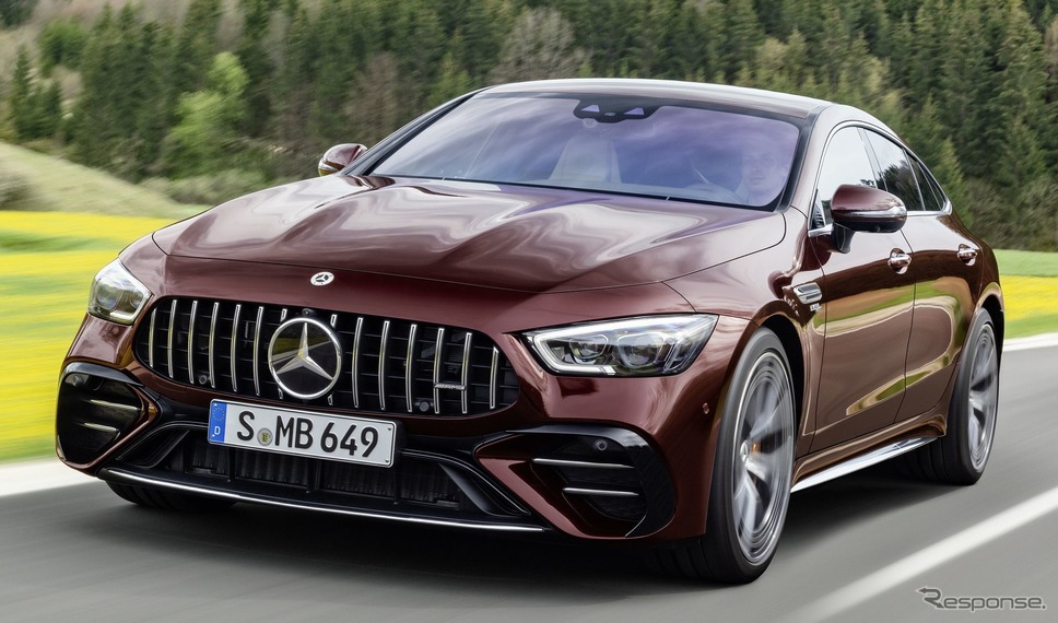 メルセデスAMG GT 4ドアクーペの「エディション2021」《photo by Mercedes-Benz》