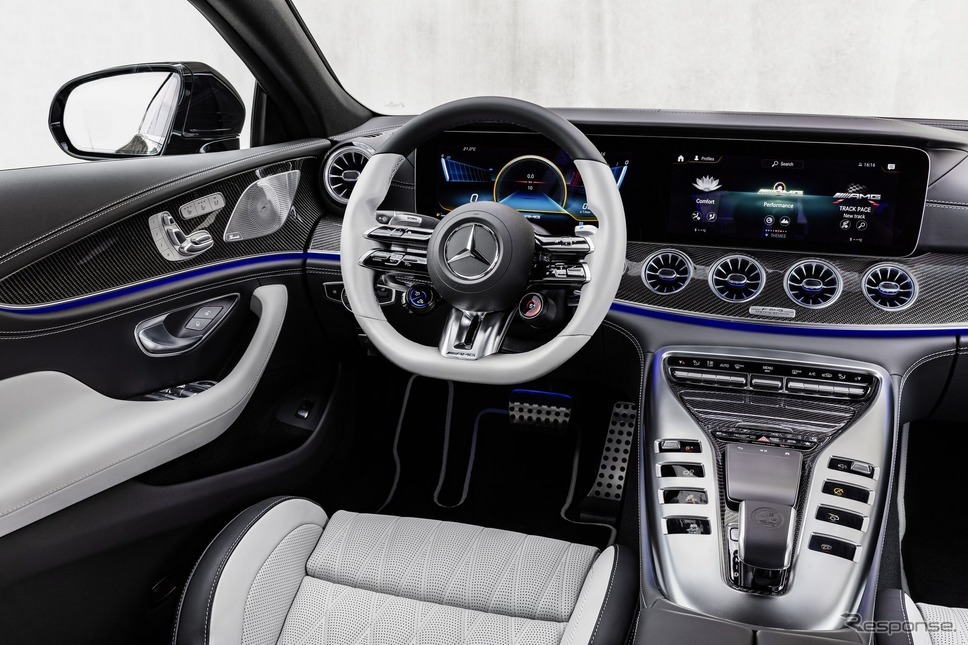 メルセデスAMG GT 4ドアクーペの「エディション2021」《photo by Mercedes-Benz》