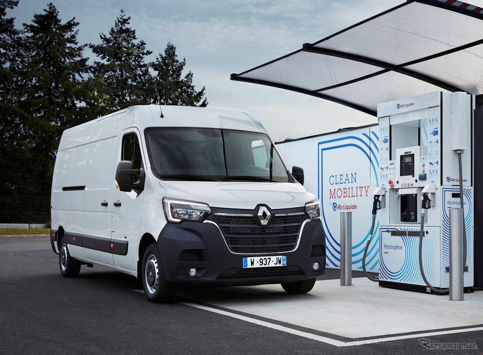 ルノー・マスター Z.E.ハイドロジェン 現行型(参考)《photo by Renault》