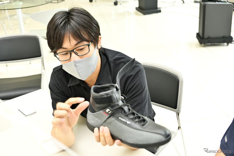 マツダ 車両開発本部の梅津大輔氏《写真撮影 雪岡直樹》