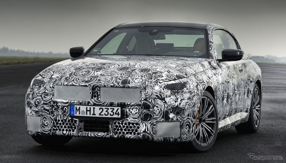 BMW 2シリーズ・クーペ 次期型のプロトタイプ《photo by BMW》