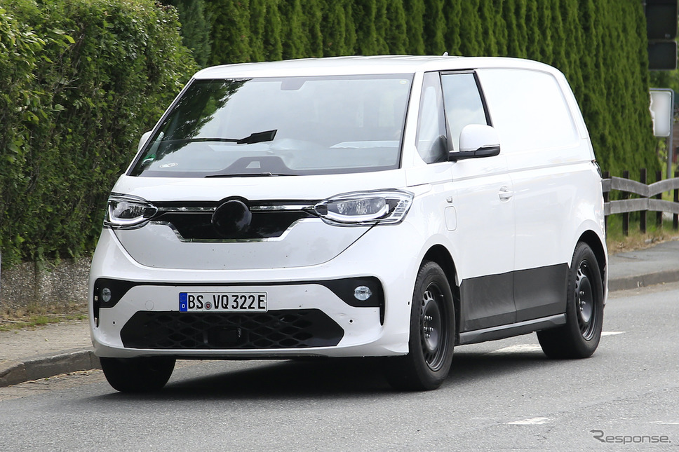 VW ID. BUZZ 市販型プロトタイプ(スクープ写真)《APOLLO NEWS SERVICE》