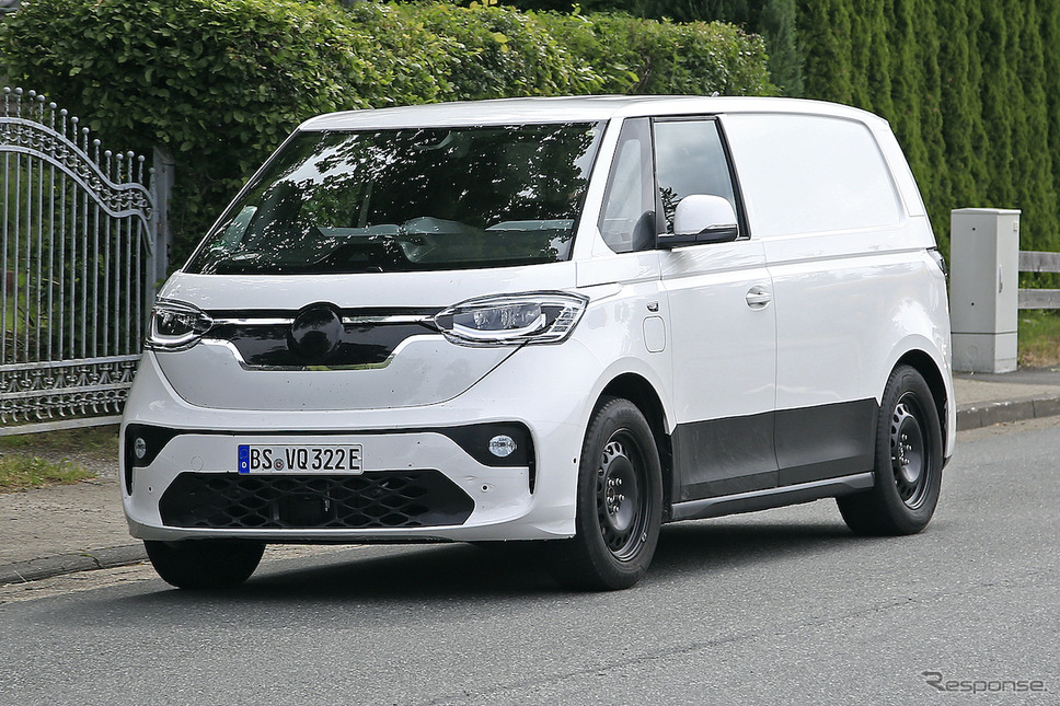 VW ID. BUZZ 市販型プロトタイプ(スクープ写真)《APOLLO NEWS SERVICE》