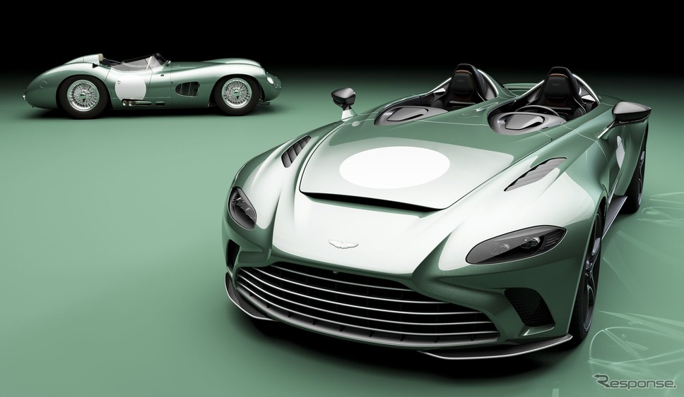 アストンマーティン DBR1 と V12 スピードスター「DBR1」仕様《photo by Aston Martin》