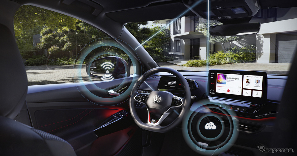 フォルクスワーゲン「ID.」シリーズの無線ソフトウェアアップデートのイメージ《photo by VW》