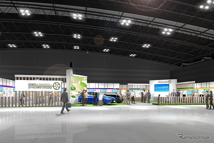 自動車技術展:人とくるまのテクノロジー展2021オンライン(イメージ)《写真提供 自動車技術会》