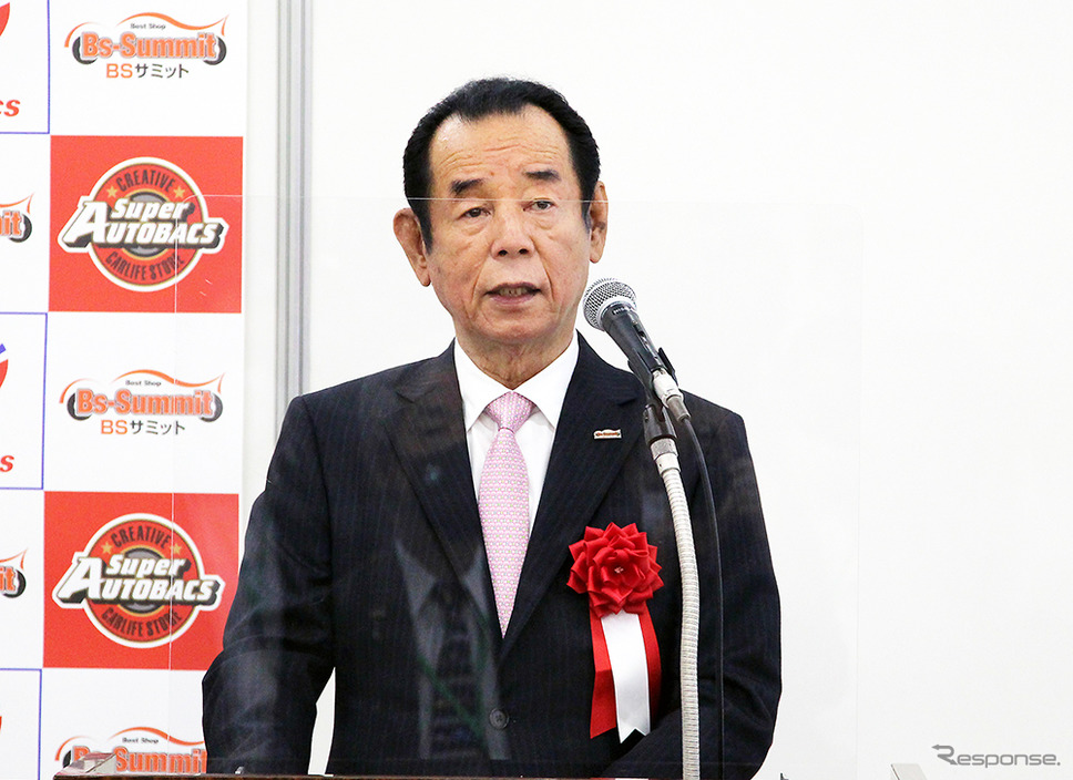 BSサミット事業協同組合　磯部君男理事長《写真撮影 JCR市川直哉》