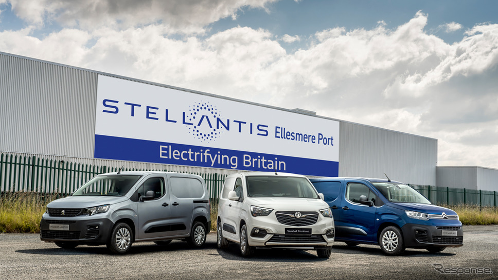 ステランティスがEV専用工場化する英国エルスメアポート工場。プジョー、ヴォクスホール(オペル)、シトロエンの各ブランドのEVを生産《photo by Stellantis》