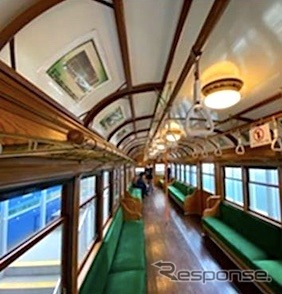 電車とバスの博物館B棟:モハ510形《写真提供 東急》