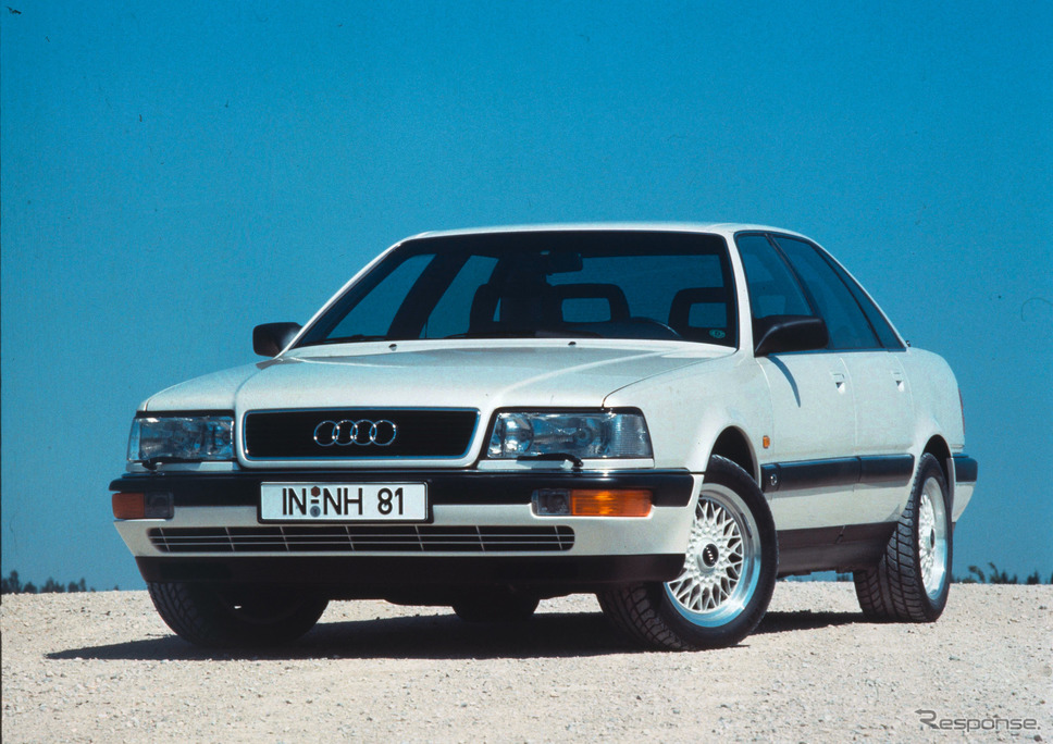 1988年、アウディはV8を高級車セグメントに投入。《photo by Audi》