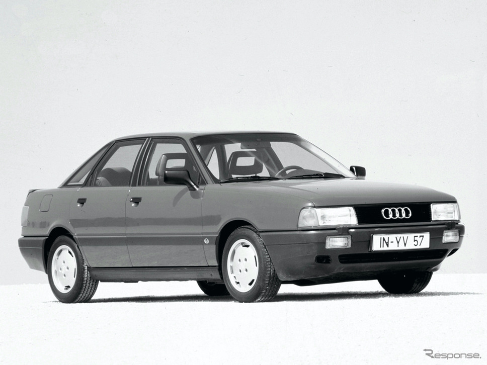 アウディ80《photo by Audi》