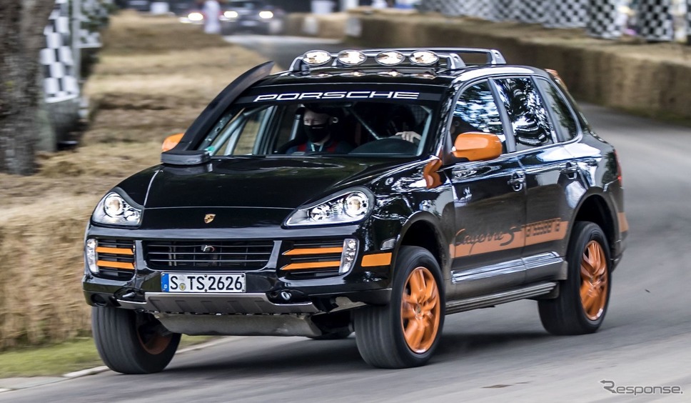 ポルシェ・カイエン・トランスシベリア(グッドウッド2021)《photo by Porsche》