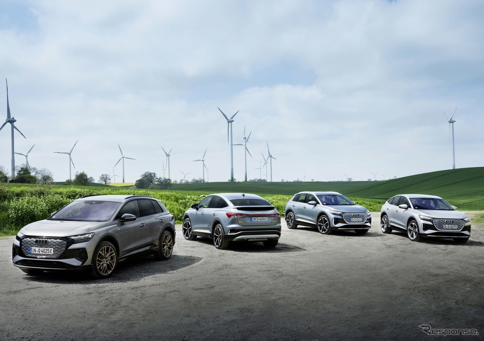 アウディ Q4 e-tron と Q4 スポーツバック e-tron《photo by Audi》