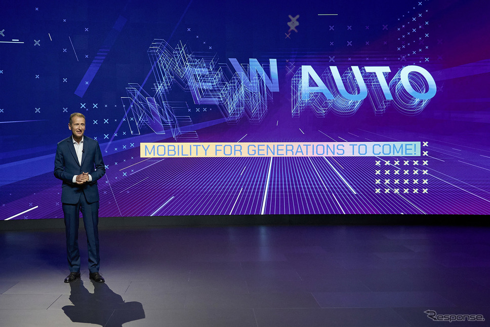 VW ヘルベルト・ディースCEOがグループの中期的戦略「ニュー・オート」を発表《photo by Volkswagen》