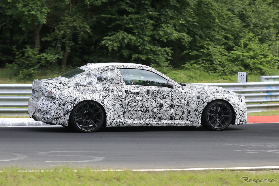 BMW M2クーペ 新型プロトタイプ(スクープ写真)《APOLLO NEWS SERVICE》