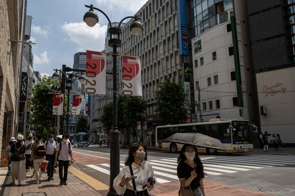東京都内（7月12日）《Photo by Takashi Aoyama/Getty Images News/ゲッティイメージズ》