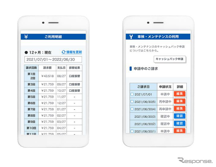 定額カルモくんアプリ《写真提供 ナイル》