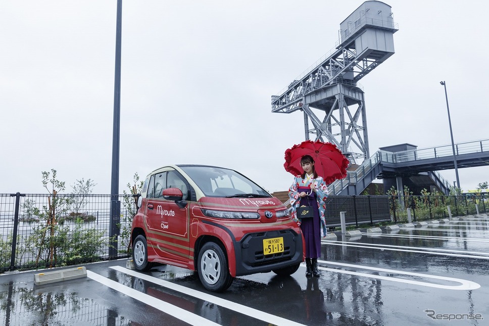 C+podとmy route@Yokohamaアンバサダー 丸りおな氏《写真提供 アットヨコハマ》