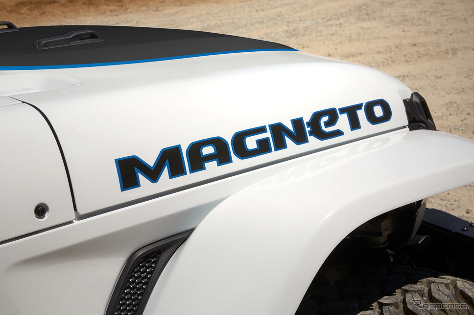 ジープ・ラングラー がベースのEVコンセプトカー「マグニートー」《photo by Jeep》