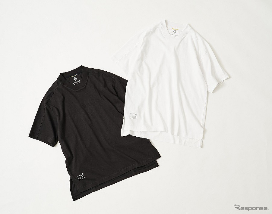 ルノー for エディフィス  ダイアモンドネックTシャツ（8000円）《写真提供 ルノー・ジャポン》