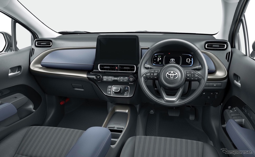 トヨタ アクア 新型 Z（2WD）（内装色：コジー［ブラック×ダークネイビー］）＜オプション装着車＞《写真提供 トヨタ自動車》