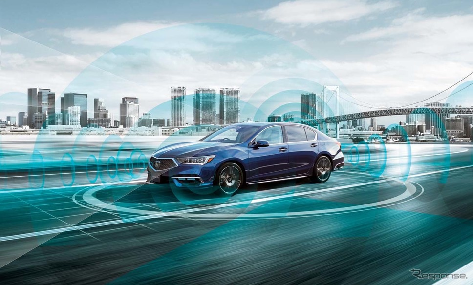 ホンダの新型レジェンドに搭載された世界初の自動運転「レベル3」《画像提供 ホンダ》