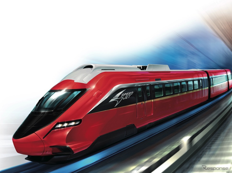 プラレール鉄道:スピードジェット《画像提供 京成電鉄》