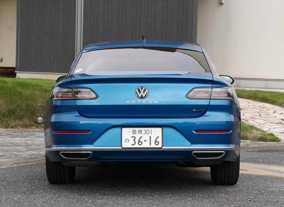 VW アルテオン TSI 4MOTION エレガンス《写真撮影 中村孝仁》