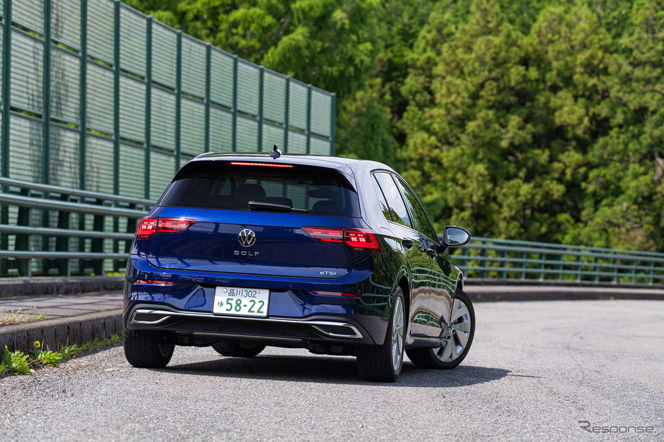 VW ゴルフ 新型（eTSI スタイル）《写真撮影 土屋勇人》