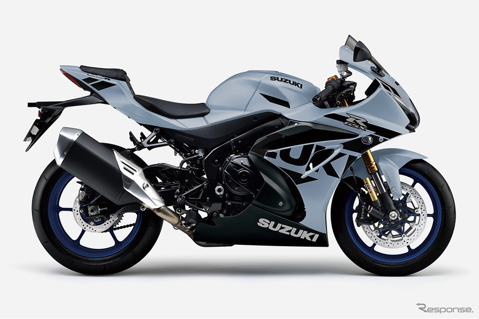 スズキGSX-R1000R ABS:マットブラックメタリックNo. 2/グラスマットメカニカルグレー《写真提供 スズキ》