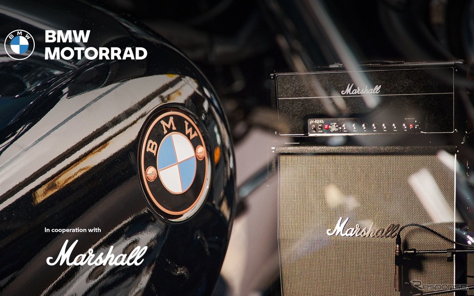 BMWモトラッドがマーシャルと提携を結び二輪車向け新サウンドシステムを共同開発《photo by BMW》