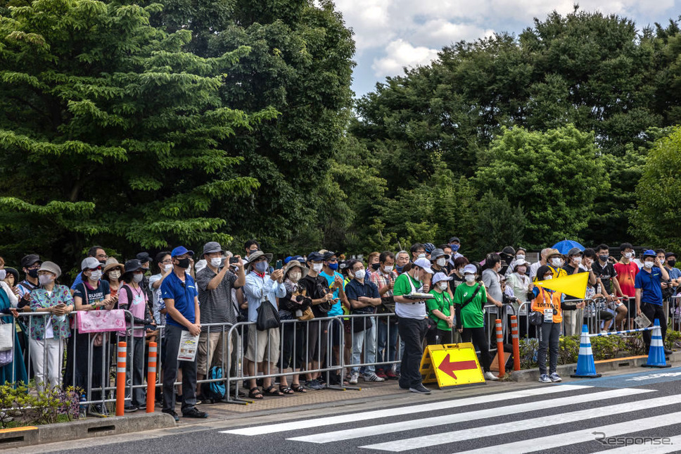 東京2020オリンピック、自転車女子ロードレース（7月25日、武蔵野の森公園付近）《Photo by Carl Court/Getty Images News/ゲッティイメージズ》