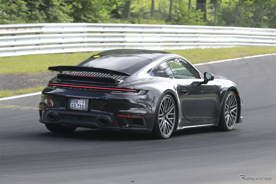 ポルシェ 911ハイブリッド 市販型プロトタイプ(スクープ写真)《APOLLO NEWS SERVICE》