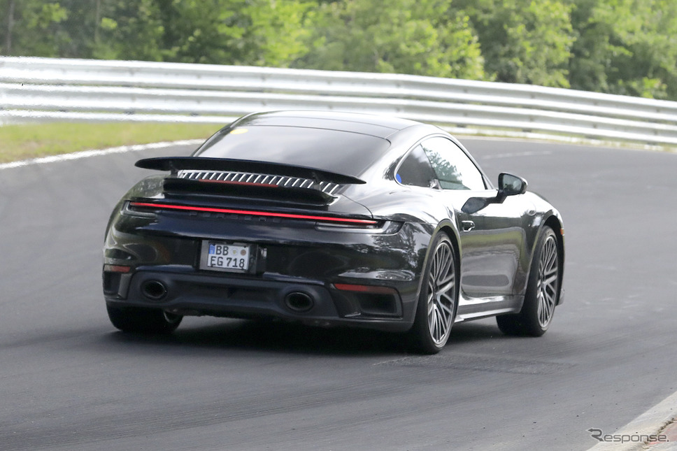 ポルシェ 911ハイブリッド 市販型プロトタイプ(スクープ写真)《APOLLO NEWS SERVICE》