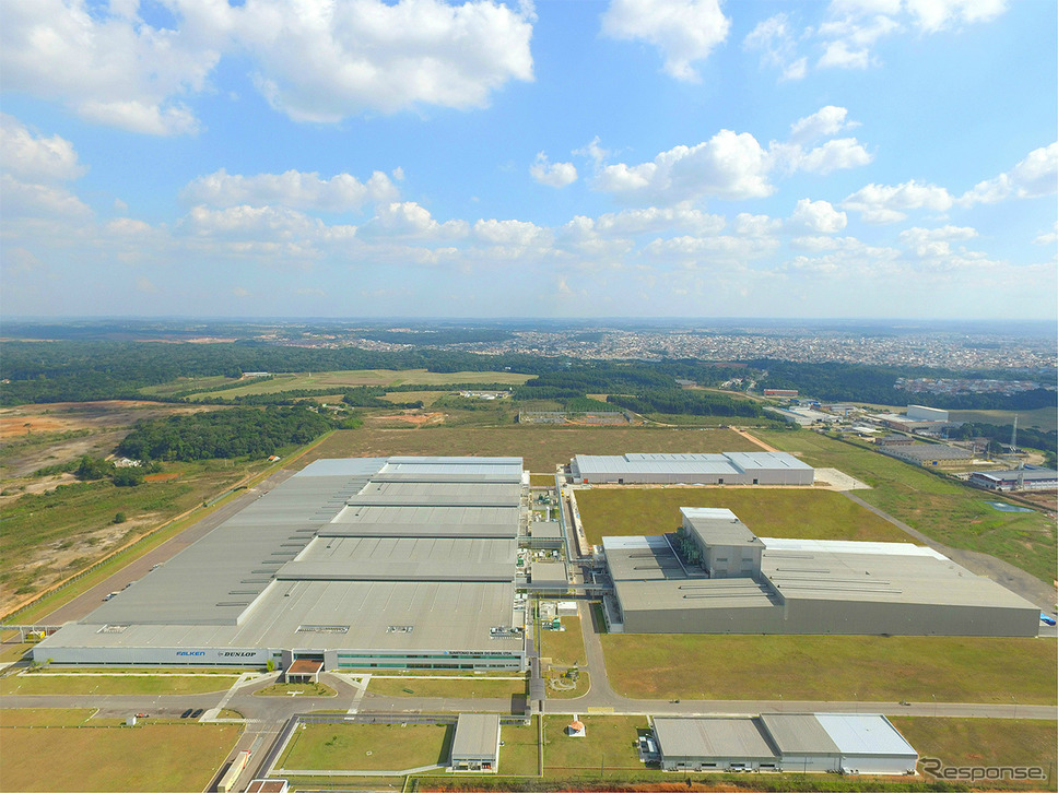 住友ゴム工業 ブラジル工場《写真提供 住友ゴム工業》