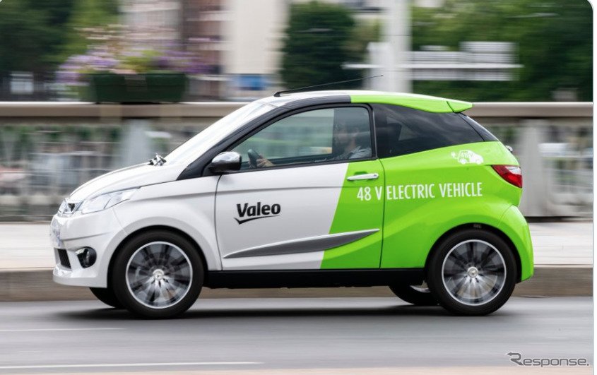 ヴァレオの48Vソリューション搭載車《photo by Valeo》