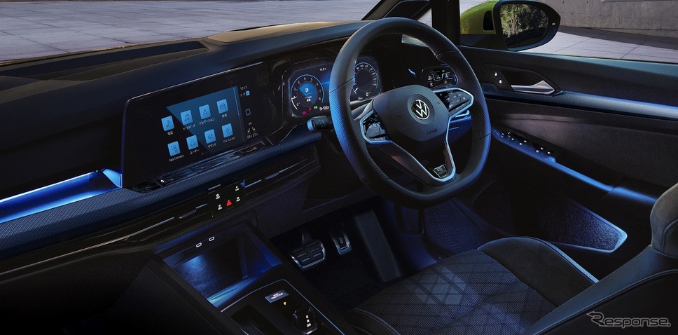 VW ゴルフ バリアント インテリアアンビエントライト(カラー調整機能付)《写真提供 フォルクスワーゲン グループ ジャパン》