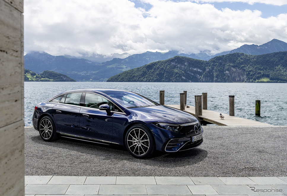 メルセデスベンツ EQS 450+《photo by Mercedes-Benz》