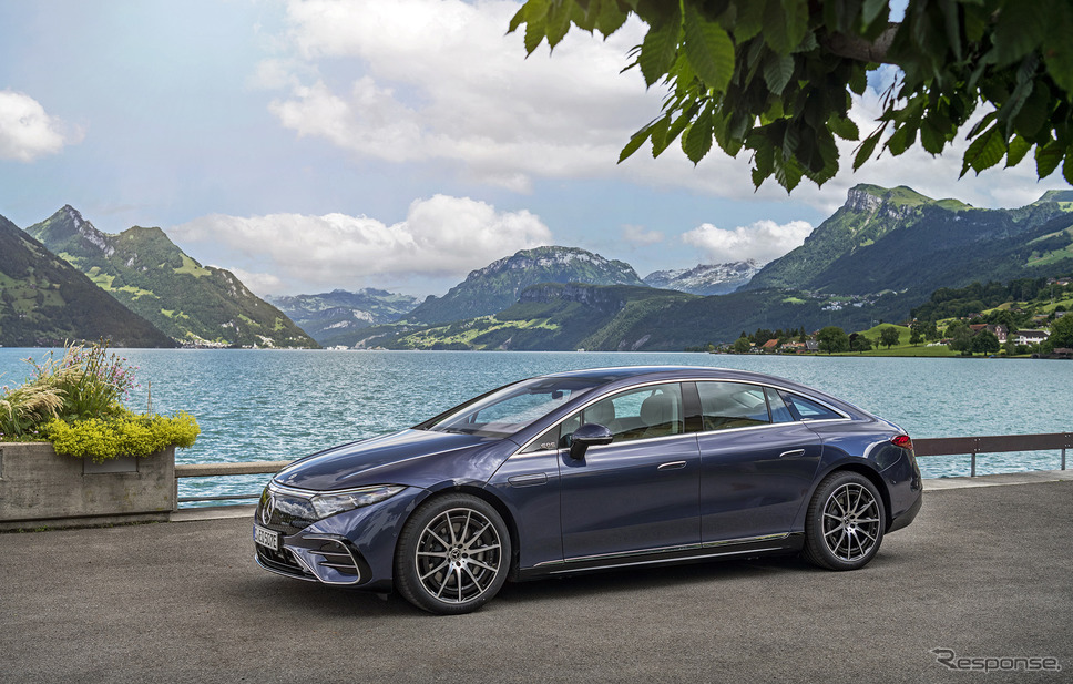 メルセデスベンツ EQS 450+《photo by Mercedes-Benz》